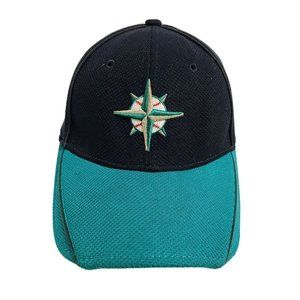 Seattle Mariners Official Batting Practice New Era 39Thirty Youth Hat
